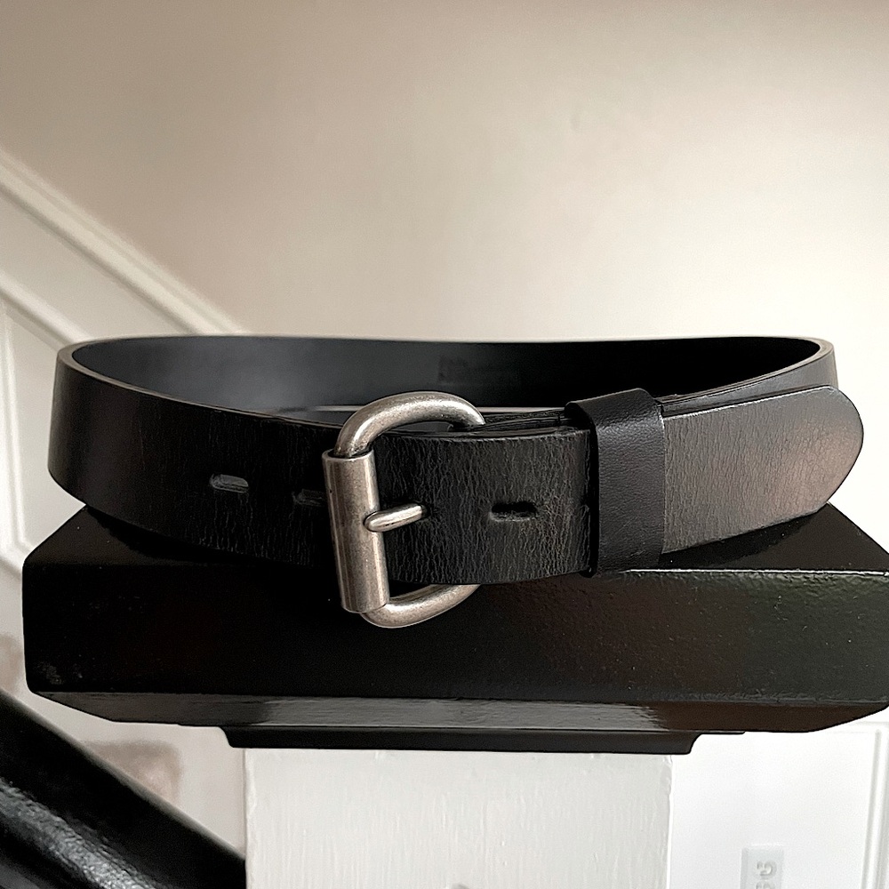 Cabela’s Men's Black Leather Belt, Size 36